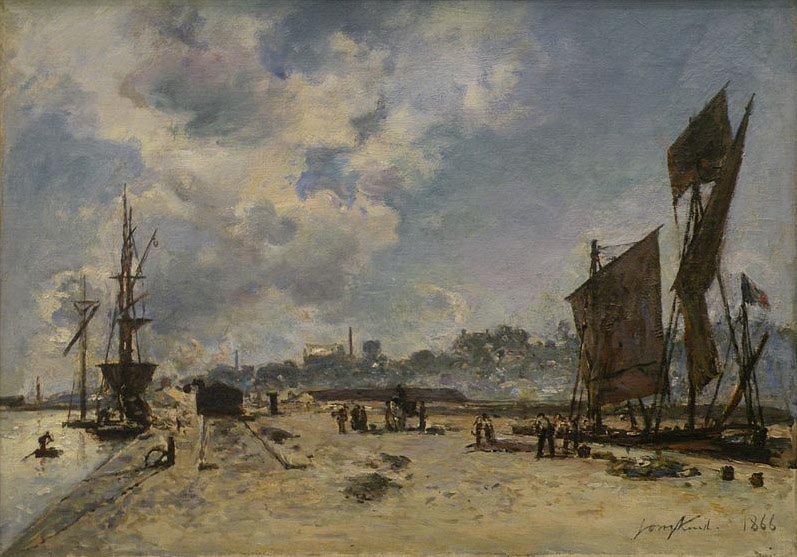 Johan Barthold Jongkind Quai a Honfleur